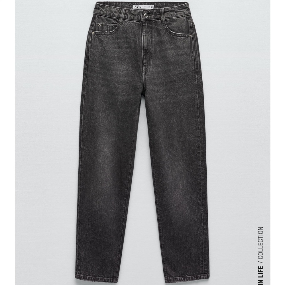 Zara mom jeans